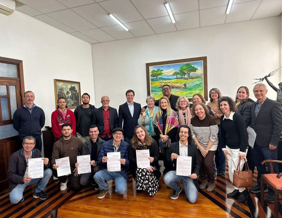 Representantes por área dos ganhadores do PNAB - Blumenau